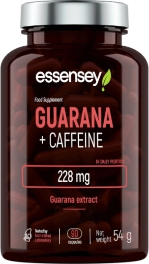 Essensey guaraana + kofeiin – 90 kapslit