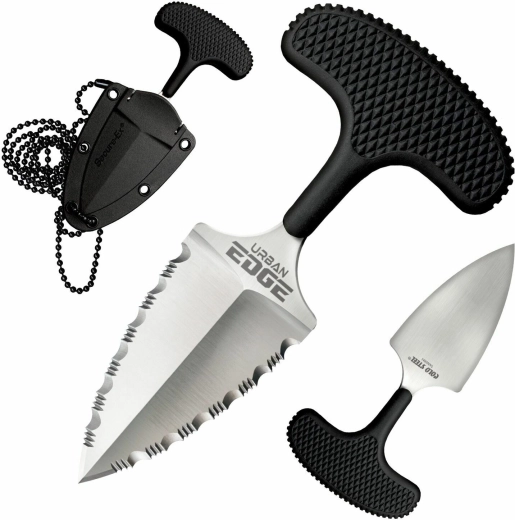 Cold Steel Urban Edge'i 6,4 cm sakiline push-pistoda koos Secure-Exi vutlariga