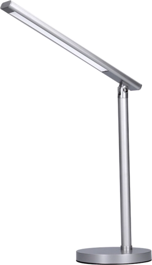 Solighti LED-laualamp 7 W, hämardatav, reguleeritava värvustemperatuuri ja hõbedase viimistlusega