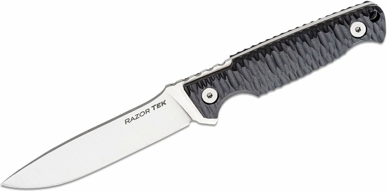 Cold Steel RAZOR TEK 4" universaalne fikseeritud teraga nuga, must GFN-käepide, Secure-Ex vutlar
