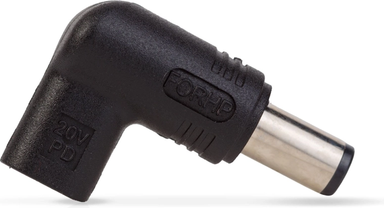 USB-C–DC 7,4 × 5 mm adapter HP sülearvutitele