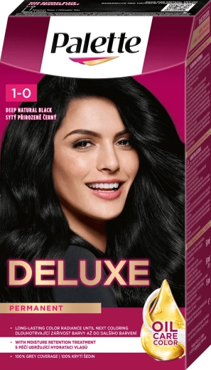 Palette Deluxe 1-0 sügav loomulik must 50 ml