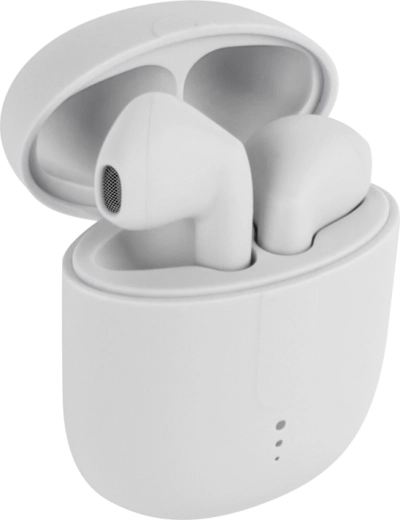 Setty TWS-0 juhtmevabad Bluetooth-kõrvaklapid laadimiskarbiga, valged