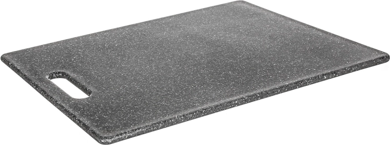 Plastist lõikelaud GRANITE 36,3 × 27,5 cm, hall
