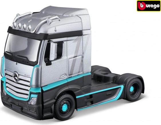 Bburago Mercedes‑Benz Actros Gigaspace 1:43 metallist veoki mudel