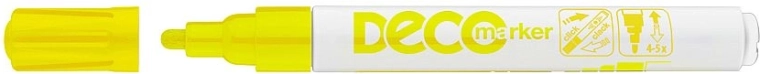 Dekoratiivne lakimarker ICO, kollane, 2–4 mm