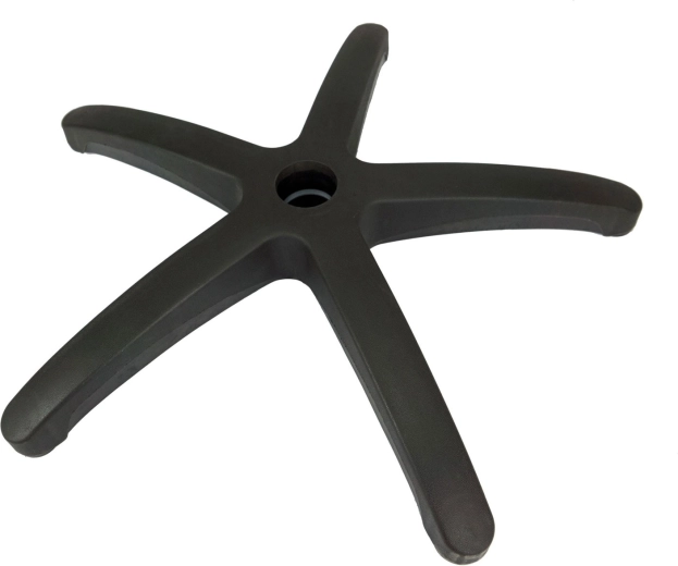 Mustast nailonist rist kontoritoolile, 64 cm
