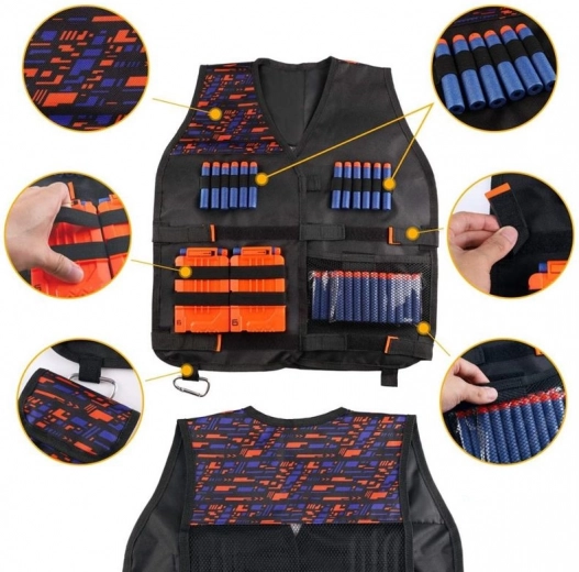 Taktikaline vest nutika hoiustussüsteemiga