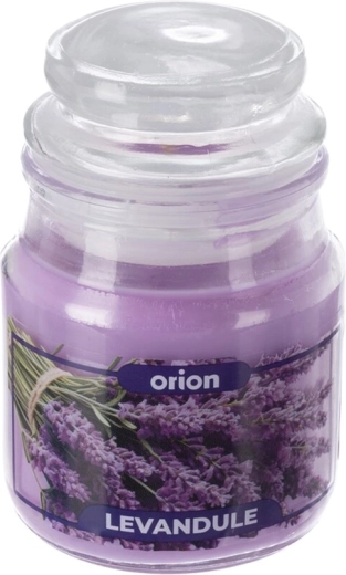 Scented Glass Candle with Lavender Fragrance, 85 g