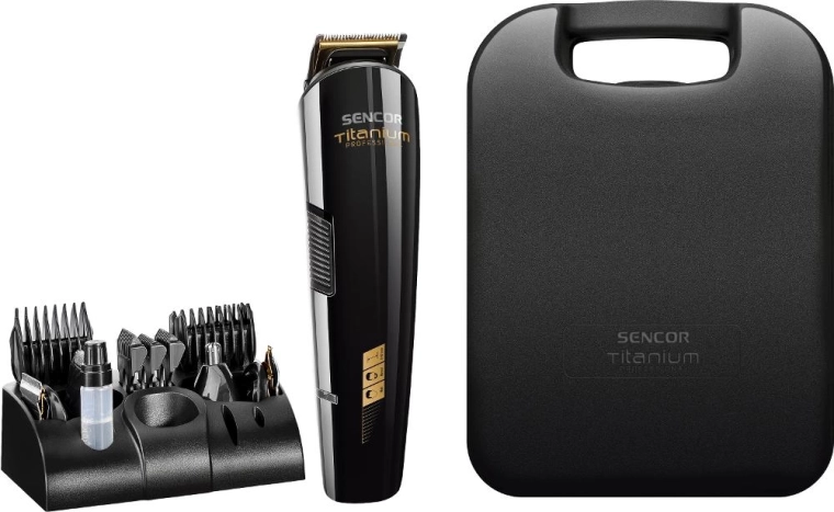 Sencor Titanium Professional Hair and Beard Trimmer Set