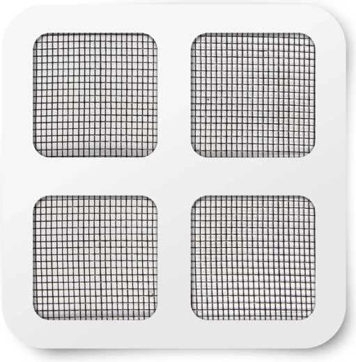 Isekleepuv parandustükk putukavõrgule, must, 10 × 10 cm – 4 tk