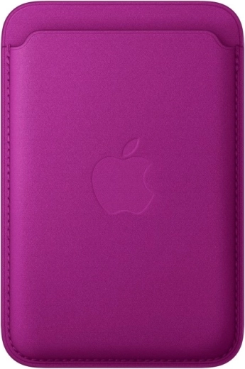 Apple FineWoven MagSafe'i rahakott iPhone'ile – magenta