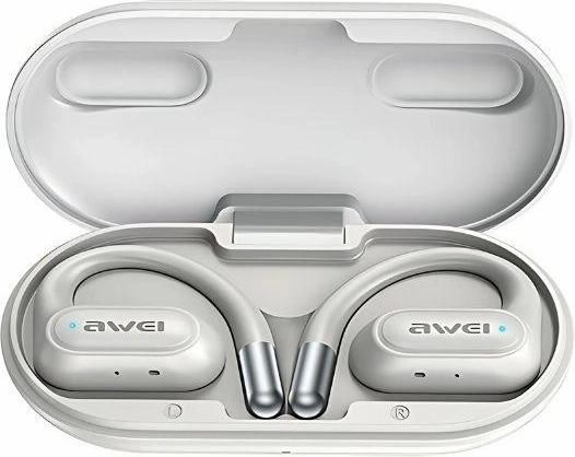 Juhtmevabad Bluetooth 5.4 kõrvaklapid valges värvitoonis