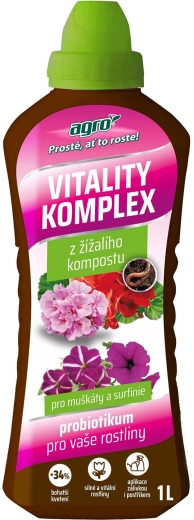Agro Vitality Kompleks pelargoonidele ja surfiniatele – probiootikum 1 l