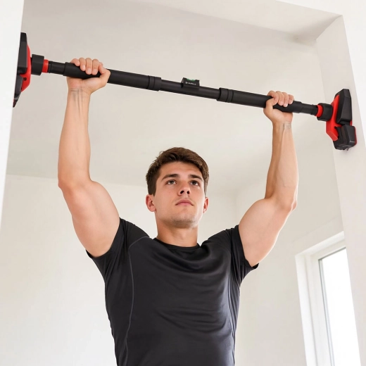 Tool-free installation with integrated spirit level