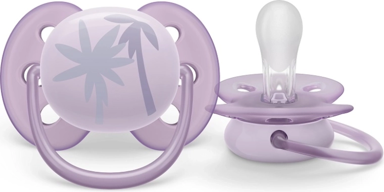 Philips Avent UltraSoft Premium Soother 0–6 m, purple, 1 pc