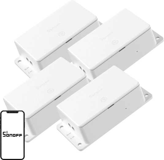 Sonoff Basic R5 Gen5 nutikas Wi‑Fi lüliti Matter 10 A (4 tk)