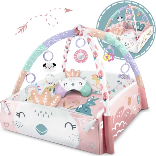 3-in-1: open mat, playpen, and tummy time space