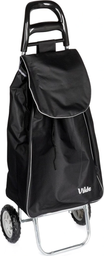 Ostukäru 30 l kotiga – must
