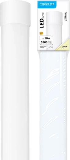 Modee LED lineaarvalgusti 50 W, 1500 mm, 5500 lm, neutraalne valge, IP20