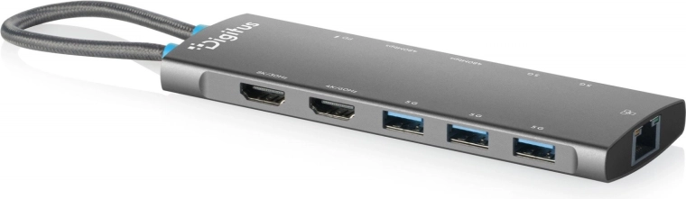 USB-C Docking Station with 11 Ports, 8K HDMI and 100 W Power Delivery