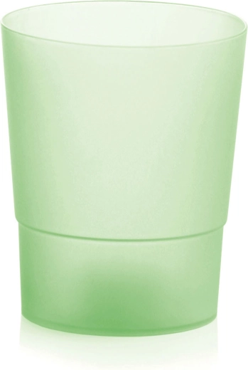 Orhideepott COUBI ORCHID 12,5 cm – läbipaistev roheline