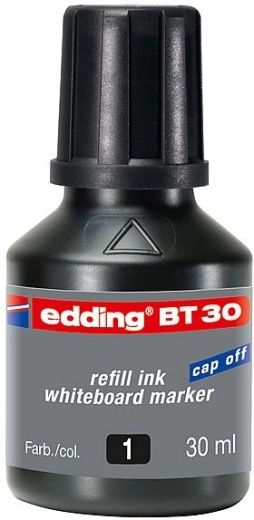 Tint tahvlmarkeritele Edding, must 30 ml