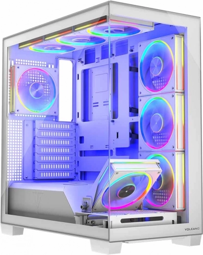 Arvutikorpus Stellar 8F ARGB Valge