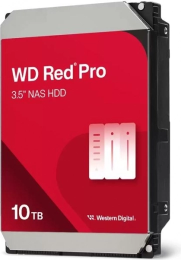 WD Red Pro 10 TB 3,5" SATA 7200 p/min, 256 MB vahemäluga kõvaketas