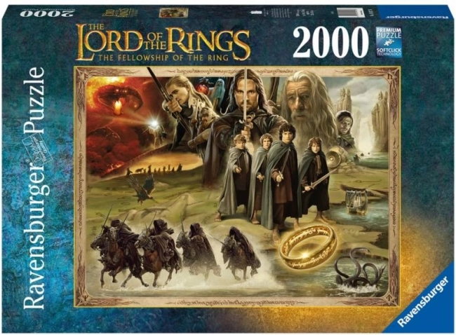 Pusle 2000 tükki Sõrmuste isand RAVENSBURGER