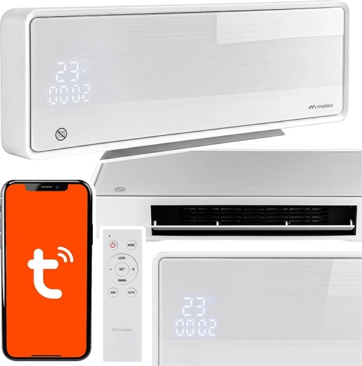 Maltec õhukardin PT5800W-WH WiFi kaugjuhtimispuldiga - 1 tk