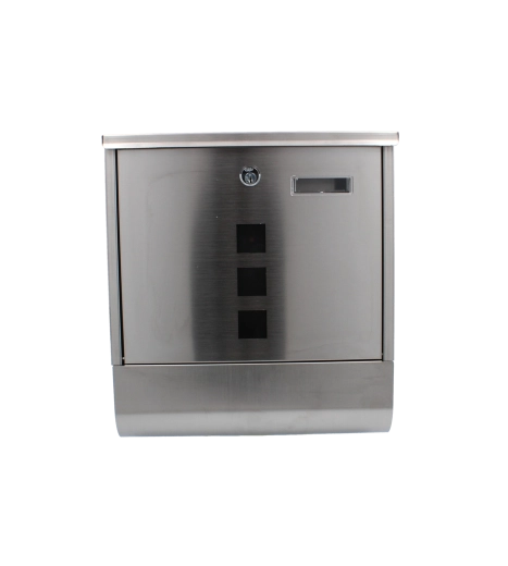 Secure lock and nameplate