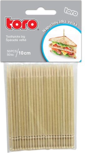 Puidust torgad 10 cm, 50 tk