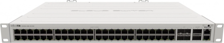 48× GbE lüliti 4× SFP+ ja 2× QSFP+ pordiga CRS354-48G-4S+2Q+RM