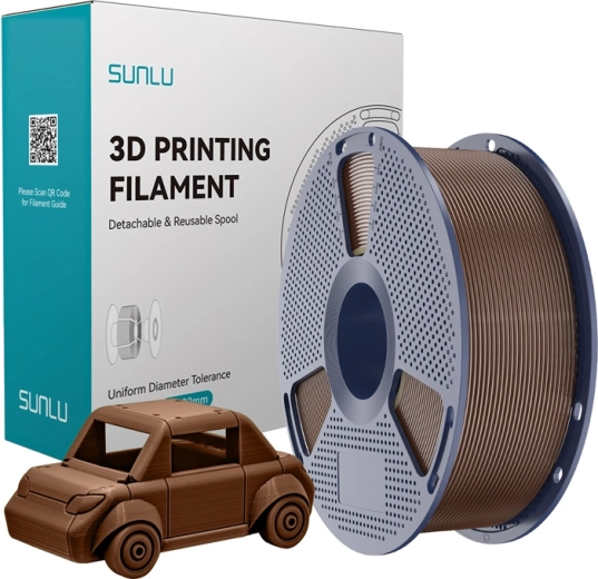 Sunlu PETG filament coffee brown