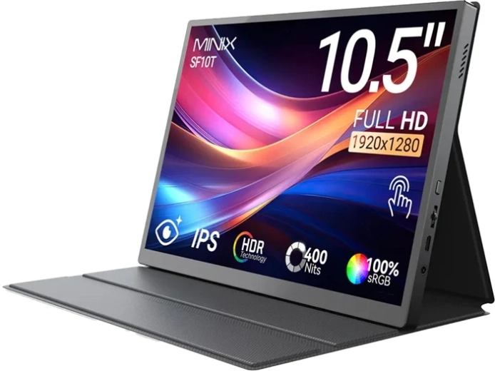 Minix SF10T kaasaskantav puuteekraaniga monitor 10,5"
