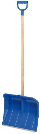 Plastikust lumelabidas 49 × 36 cm alumiiniumservaga, lahtivõetav
