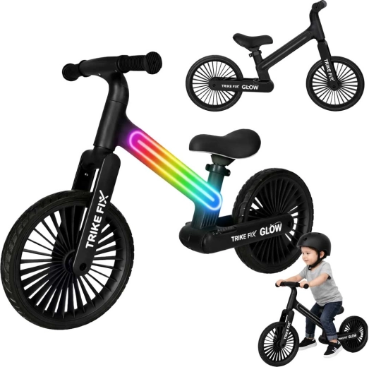 Tasakaaluratas Trike Fix Glow LED lastele