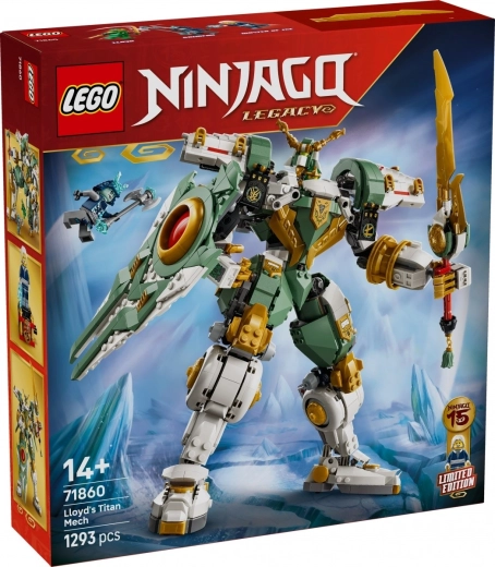 LEGO NINJAGO Lloydi titaanmech – 15. aastapäev