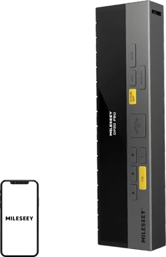 Mileseey DP20 Pro laserkaugusmõõtur OLED-i ja Bluetoothiga (0,25–120 m)
