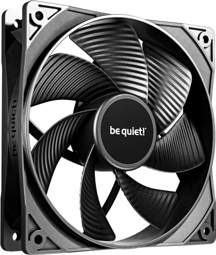 Ventilaatorid be quiet! Pure Wings 3 120 mm PWM Reverse – 3 tk komplekt, must