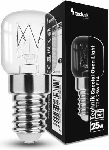Ahjulamp Technik Special Oven Light T25 E14 25 W soe valge