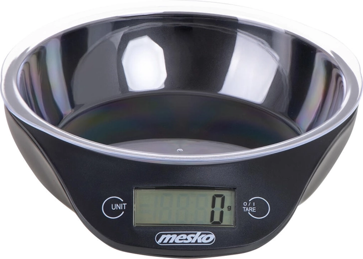 Digitaalne köögikaal kausiga 5 kg – must