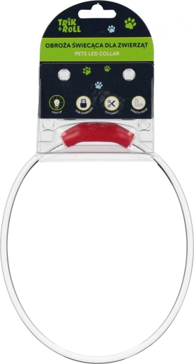 USB-laadimisega helendav LED-kaelarihm koertele ja kassidele