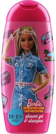 Barbie Dreamhouse dušigeel ja šampoon 2in1 lastele 250 ml
