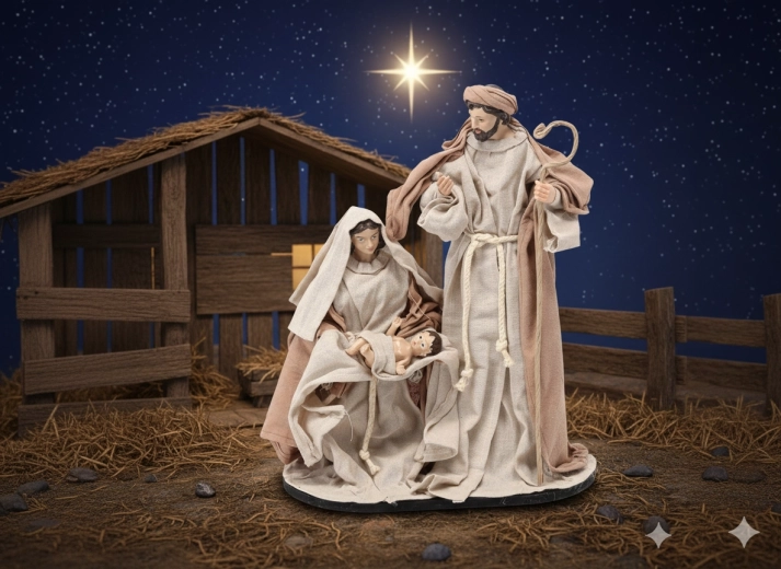Christmas Figurine Holy Family 41 cm