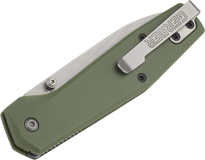 FRN handle and deep-carry pocket clip
