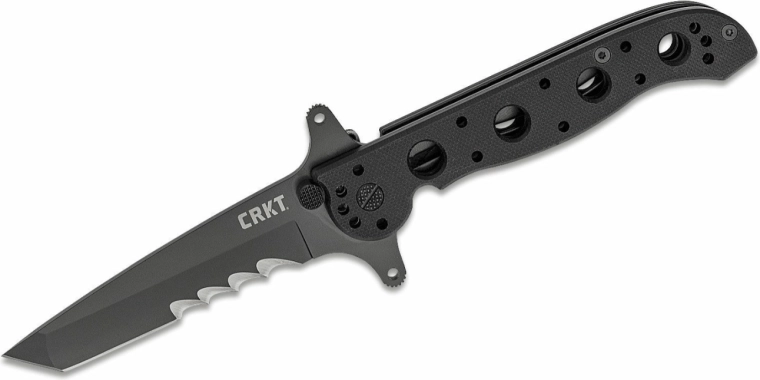 Taktikaline kokkupandav nuga CRKT M16 special forces tanto 8,9 cm, must, G10, kaitseriiviga