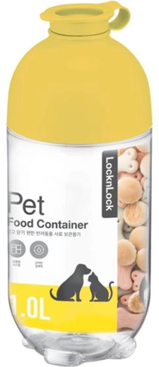 Õhukindel krõbinakonteiner LOCK PET Interlock 1 l