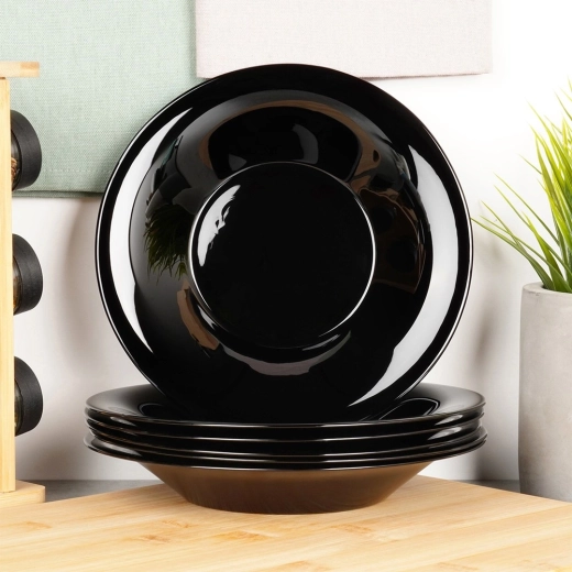 Elegantne sügav kuju suppide ja pasta jaoks